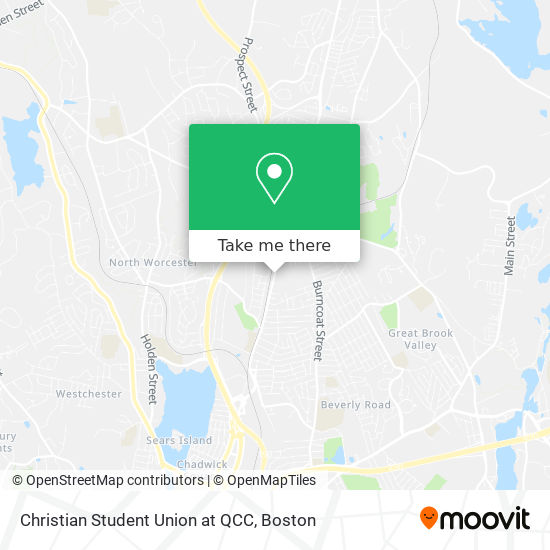 Christian Student Union at QCC map