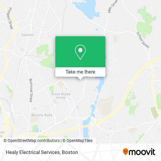 Healy Electrical Services map