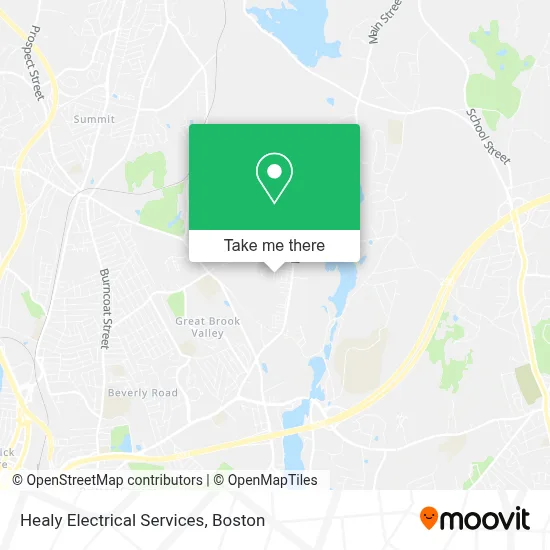 Healy Electrical Services map
