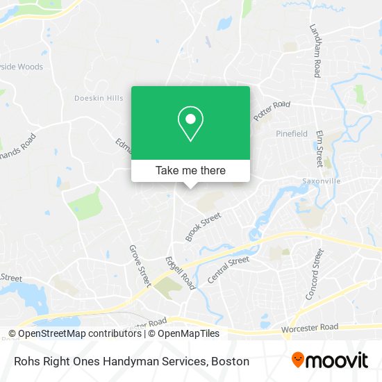 Rohs Right Ones Handyman Services map