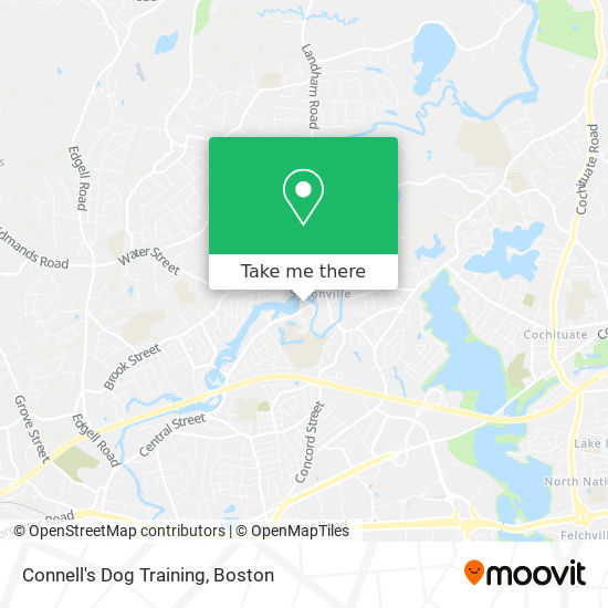 Mapa de Connell's Dog Training