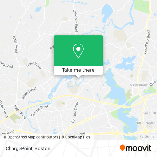 ChargePoint map