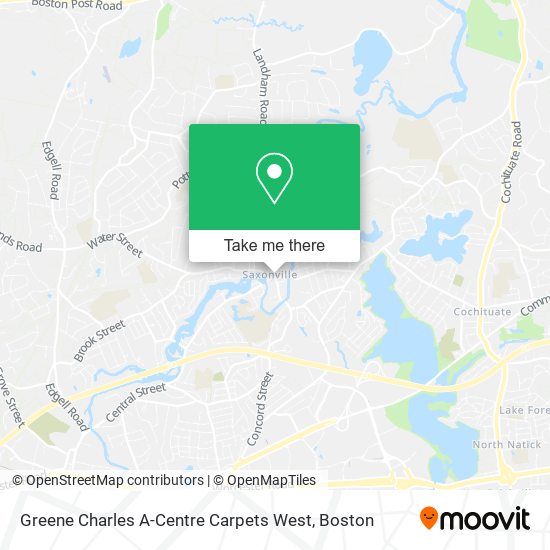 Mapa de Greene Charles A-Centre Carpets West