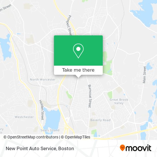 New Point Auto Service map