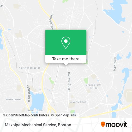 Maxpipe Mechanical Service map