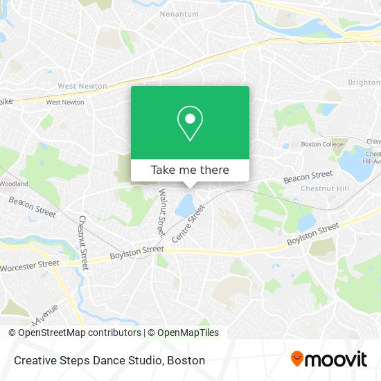 Mapa de Creative Steps Dance Studio