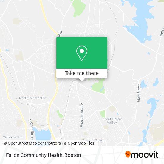 Fallon Community Health map