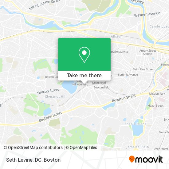 Mapa de Seth Levine, DC
