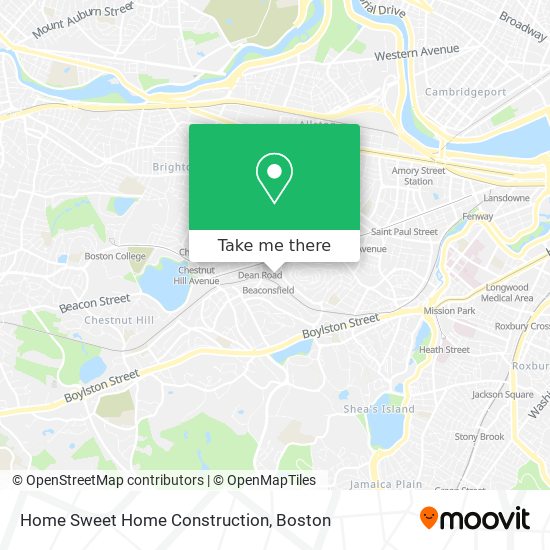 Mapa de Home Sweet Home Construction