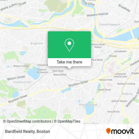 Bardfield Realty map