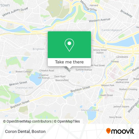 Mapa de Coron Dental