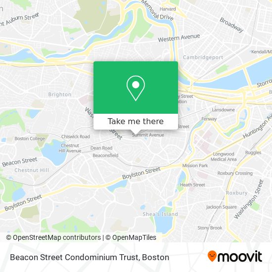 Mapa de Beacon Street Condominium Trust