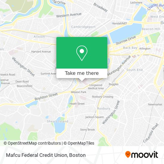 Mafcu Federal Credit Union map