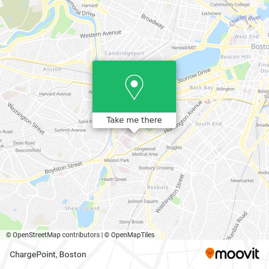 ChargePoint map