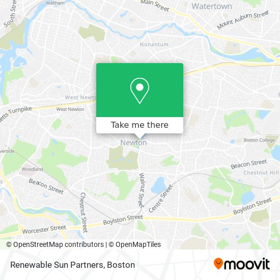 Renewable Sun Partners map