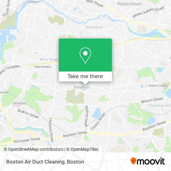 Mapa de Boston Air Duct Cleaning