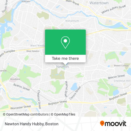 Newton Handy Hubby map