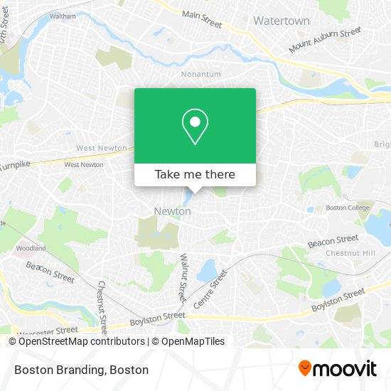 Boston Branding map