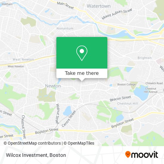 Mapa de Wilcox Investment