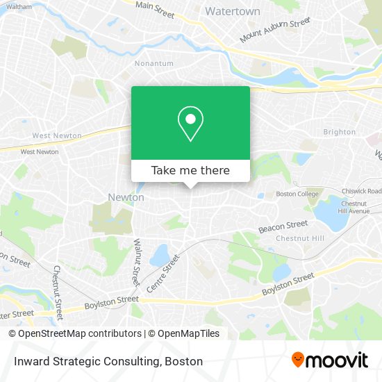 Inward Strategic Consulting map