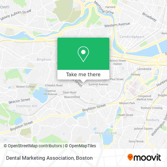 Mapa de Dental Marketing Association