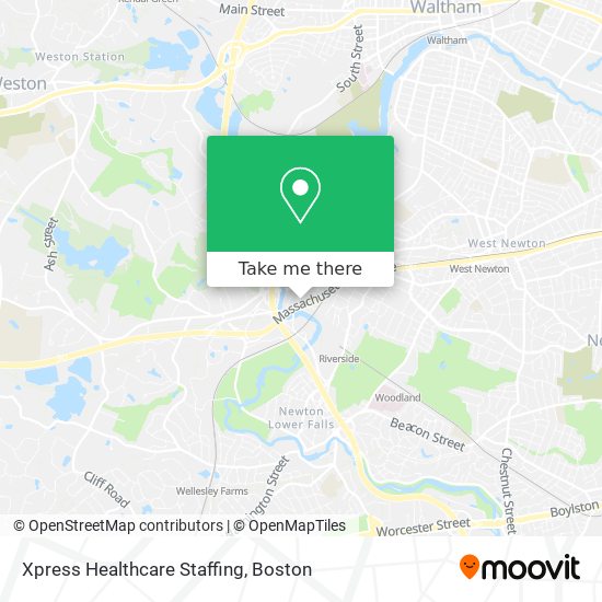 Mapa de Xpress Healthcare Staffing