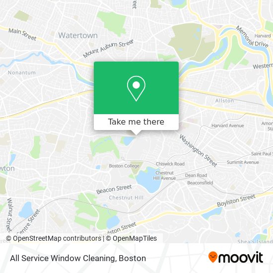 Mapa de All Service Window Cleaning