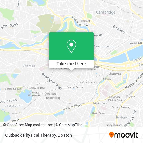 Outback Physical Therapy map