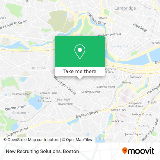 New Recruiting Solutions map