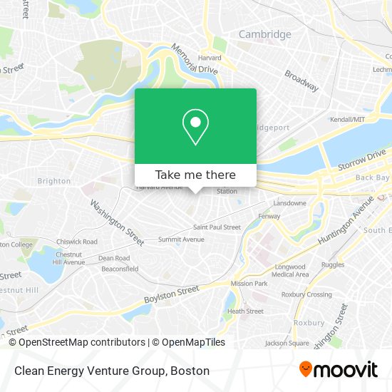 Clean Energy Venture Group map