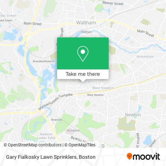 Mapa de Gary Fialkosky Lawn Sprinklers