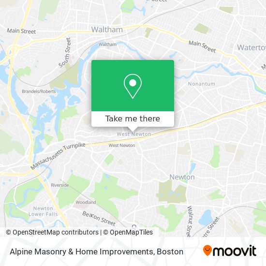 Alpine Masonry & Home Improvements map