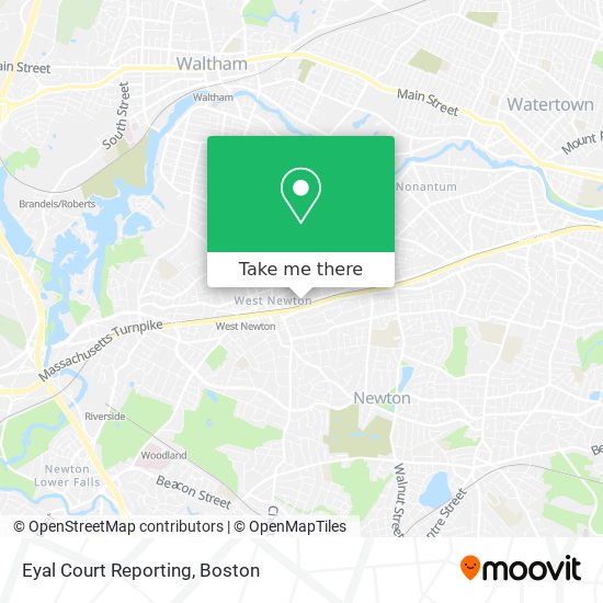 Eyal Court Reporting map
