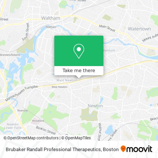 Mapa de Brubaker Randall Professional Therapeutics