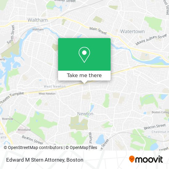 Mapa de Edward M Stern Attorney