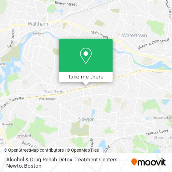 Mapa de Alcohol & Drug Rehab Detox Treatment Centers Newto