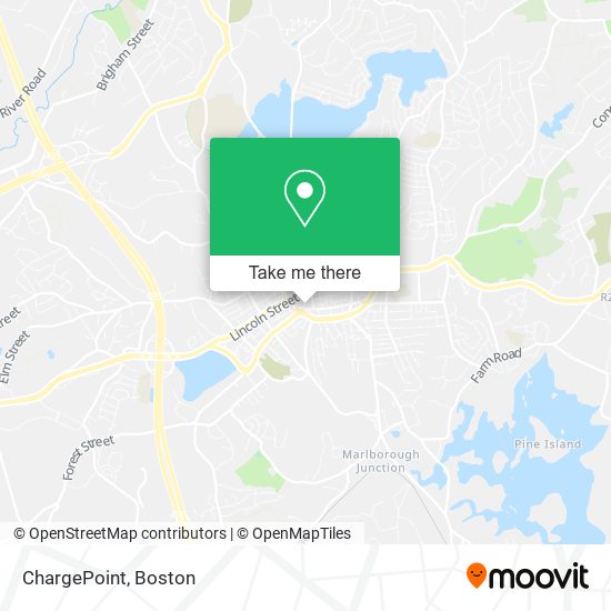 ChargePoint map