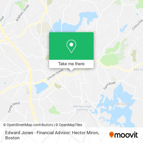 Edward Jones - Financial Advisor: Hector Miron map