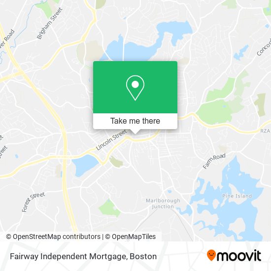 Fairway Independent Mortgage map