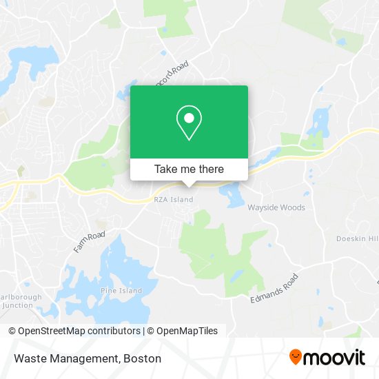 Waste Management map