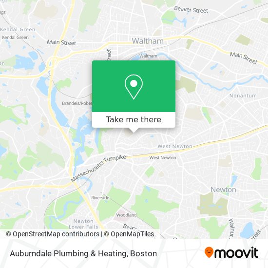 Auburndale Plumbing & Heating map