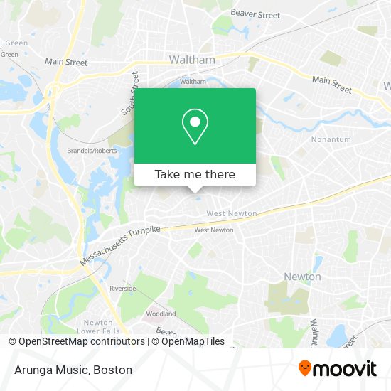 Mapa de Arunga Music