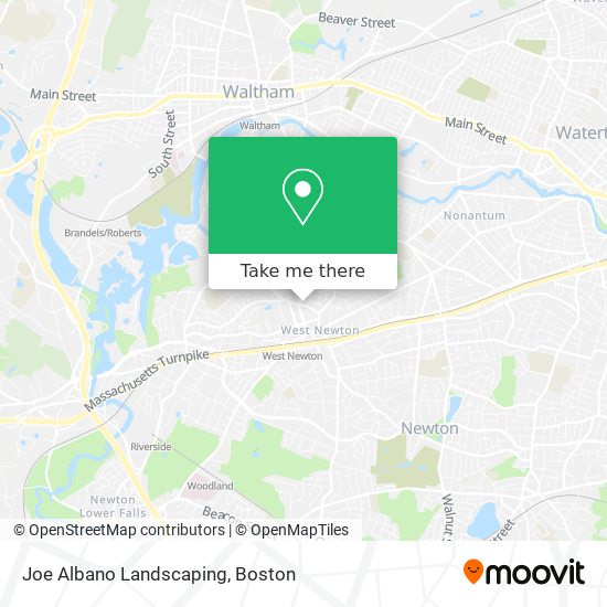 Mapa de Joe Albano Landscaping