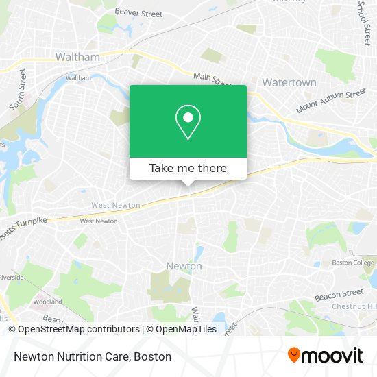 Mapa de Newton Nutrition Care