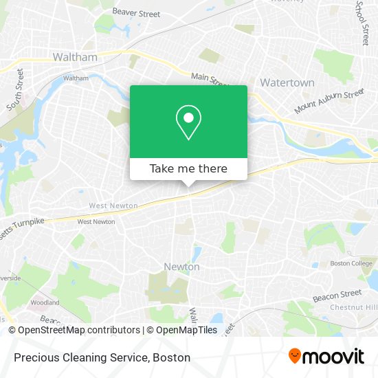 Mapa de Precious Cleaning Service