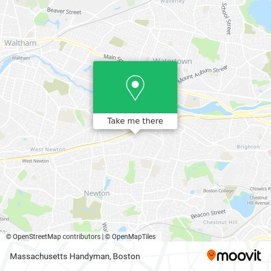 Mapa de Massachusetts Handyman