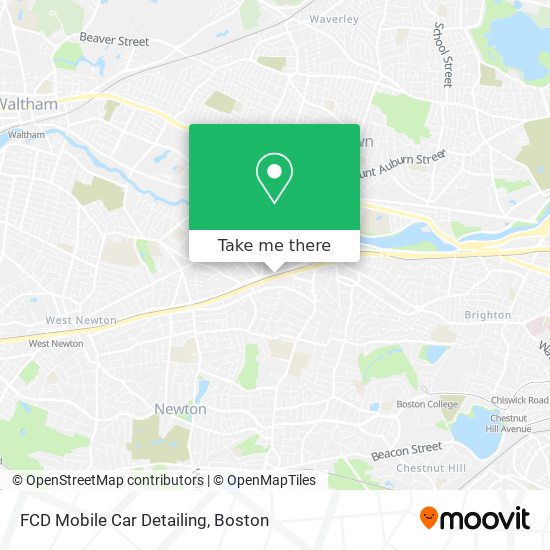 Mapa de FCD Mobile Car Detailing