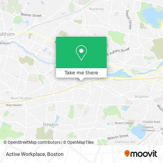 Active Workplace map
