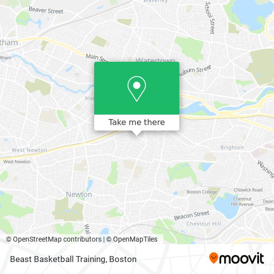 Beast Basketball Training map