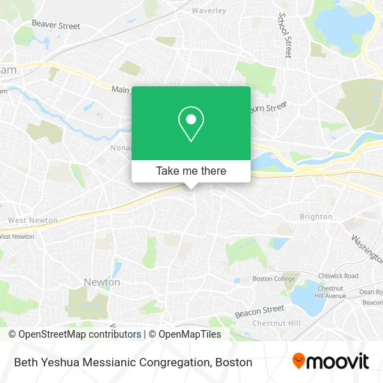 Beth Yeshua Messianic Congregation map